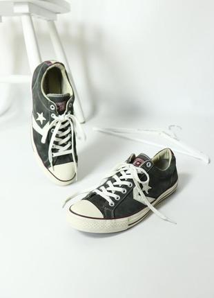 Замшеві кеди converse all star. кросівки ctas one chuck taylor pro cons sk8 old skool sb 70