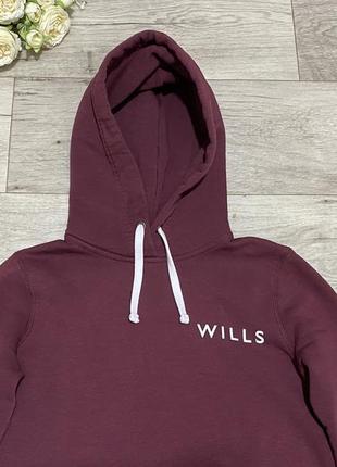 Толстовка, худи на флисе jack wills, р.xs-s3 фото