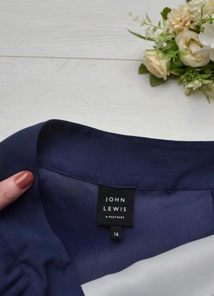Стильна брендова комбінована юбка на запах john lewis.3 фото