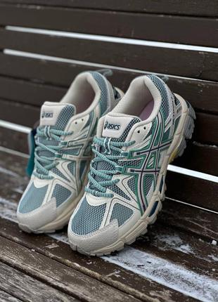 Asics gel-kahana 8 beige mint/мужские кроссовки/человечи кроссовки