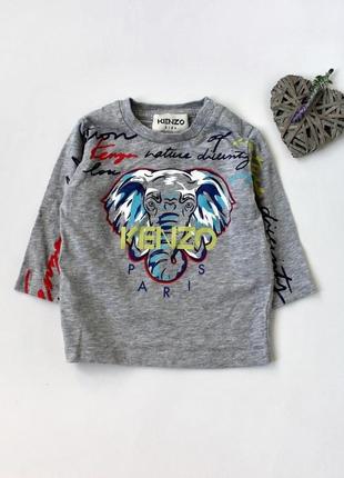 Кофта, реглан, лонгслив kenzo kids (оригинал) 6 мес.