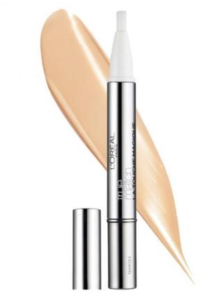 L'oréal paris консилер-крем для шкіри навколо очей тональний крем-тоналка тонак консилер лореаль 3-5