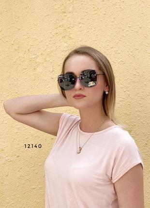 Стильні чорні сонцезахисні окуляри лінза polarized