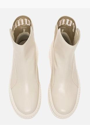 Ботинки челси / puma chelsea rihanna fenty vanilla ice beige/ натуральная кожа2 фото