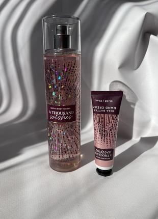 Набор a thousand wishes, bath and body works, сша