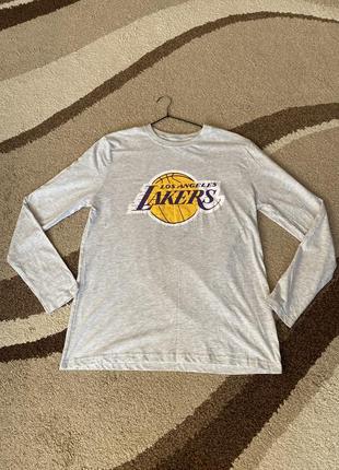 Лонг кофта свитшот nba lakers