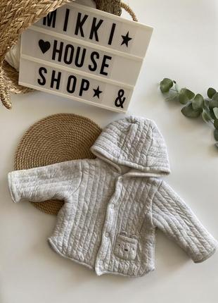 Кардиган на ребенка с капюшоном