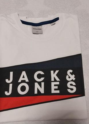 Якісна стильна брендова футболка jack &jones