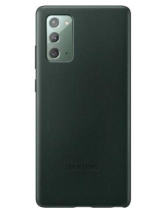 Чехол samsung note 20 green