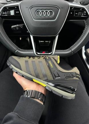 Мужские кроссовки цвета хаки на весну в стиле adidas terrex  🆕 кроссовки адидас