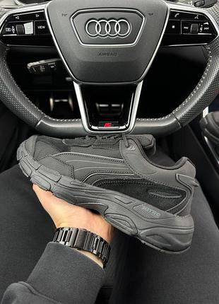 Мужские черные кроссовки на весну в стиле puma teveris 🆕 кроссовки пума