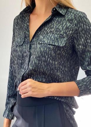 Длинная женская рубашка блуза, туника 48-50 размер2 фото