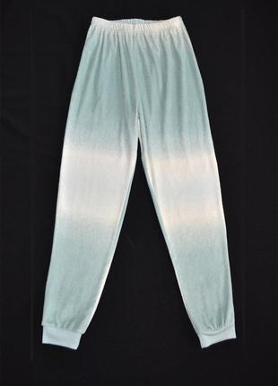 Пижамные домашние штаны george велюр полиэстер эластан р.xs\s
