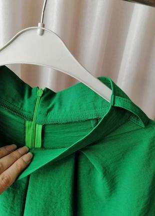 Яскраві штани насиченого зеленого кольору свіжої трави кюлоти матеріал жатка розмір підійде на xxs-8 фото