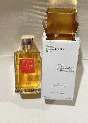 Maison francis kurkdjian baccarat rouge 540 tester