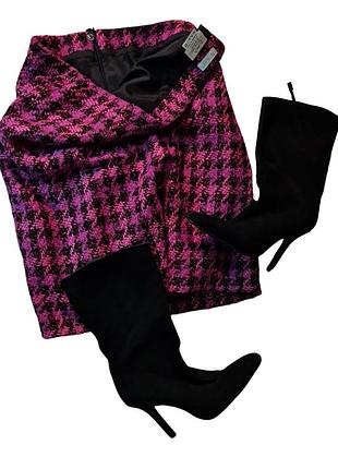 Твидовая красивая юбка promice.