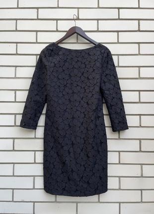 Шелковое кружевное черное платье ,люкс бренд, diane von furstenberg6 фото