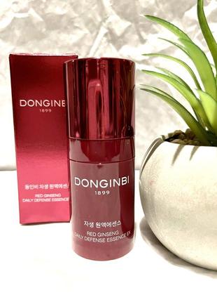 Антивозрастная эссенция с экстрактом женьшеня donginbi red ginseng day defense essence