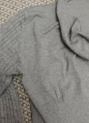 Модный свитер-туника, шерсть 100%2 фото