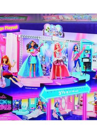 Игровой набор барби звёздная сцена barbie рок-принцесса mattel ckb78