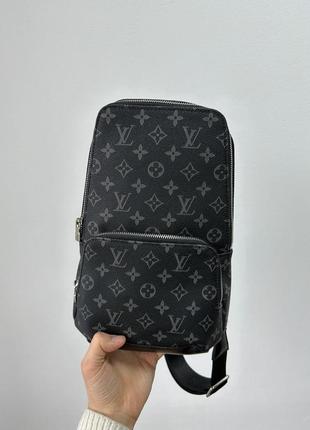 Сумка слинг в стиле louis vuitton + брендовая упаковка2 фото