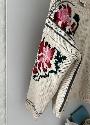 Нарядный свитер с вышивкой topshop3 фото