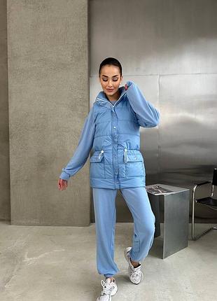 Костюм спортивный с жилеткой