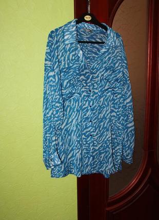 Шифонова жіноча блузка, батал, 18 розмір, наш 58-60 від nutmeg