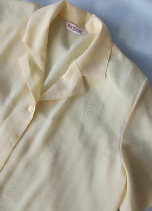 Жовта  подовжена блузка р.142 фото