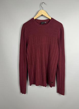 Armani exchange мужской хлопковый свитер