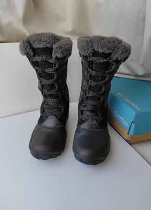 Непромокальні зимові термо чоботи черевики columbia р.38 устілка 24 см3 фото