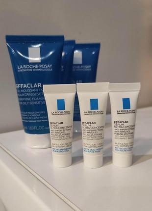 Пробник 3 мл сироватка пилинг la roche-posay effaclar ля рош ефаклар2 фото