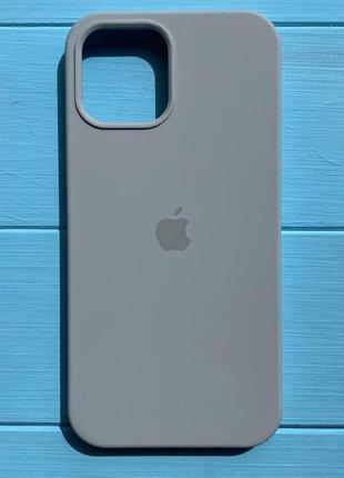 Чохол silicone case для iphone xs max gray (силіконовий чохол gray силікон кейс на айфон хс макс) full