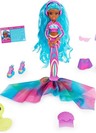 Кукла русалка mermaid high мермейд хай русалка oceanna 2 в 1 с длинными волосами (6062288)