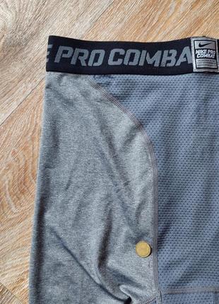 Чоловічі тайтси (легінси) лосини nike pro combat7 фото