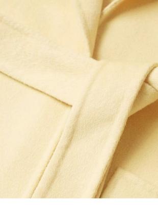 Шерстяное пальто mango, handmade, ручная работа5 фото