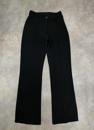 Черные классические брюки zara со стрелками