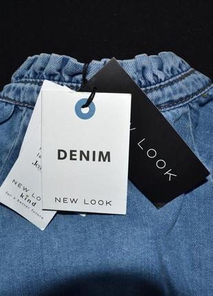 Новое платье new look denim коттон хлопок 100% р.s\m9 фото