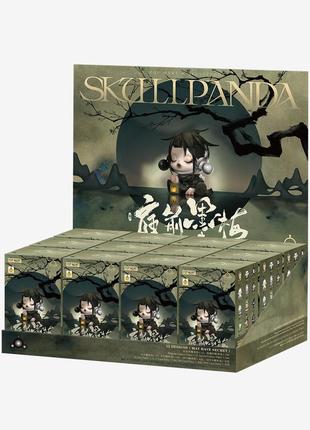 Оригинальная коллекционная фигурка от pop mart серия skullpanda the ink plum blossom series figures 2