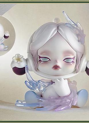 Оригінальна колекційна фігурка від pop mart серія skullpanda the ink plum blossom series figures10 фото