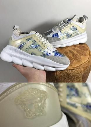 Кроссовки versace chain reaction итальялия / made in italy версаче1 фото