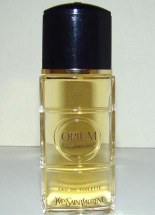 Миниатюра opium pour homme yves saint laurent 7. 5 мл. оригинал. винтаж