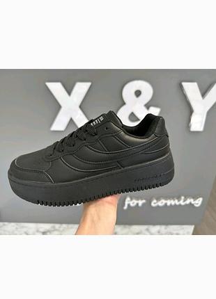 Кросівки кеди висока підошва