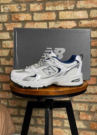 Чоловічі кросівки світлі new balance 530, купити кросівки чоловічі нові білі світлі new balance 530