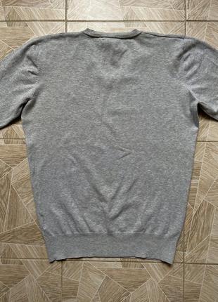 Свитер y2k avant garde vintage diesel v neck pullover sweater grey4 фото