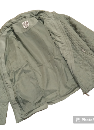 Куртка жіноча плащівка стьобана на тонкому синтипоні з карманами на змійці made in vietnam size 20/euro 484 фото