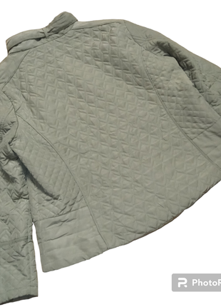 Куртка жіноча плащівка стьобана на тонкому синтипоні з карманами на змійці made in vietnam size 20/euro 485 фото