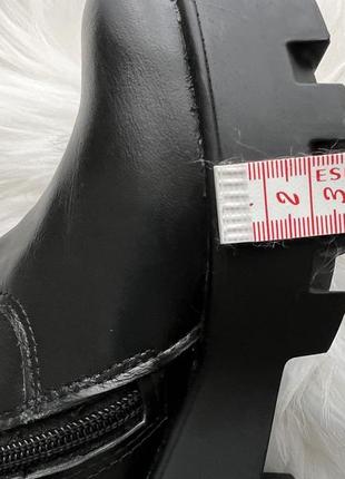 Новые зимние женские сапоги 36 размер черные на небольшом каблуке недорого7 фото