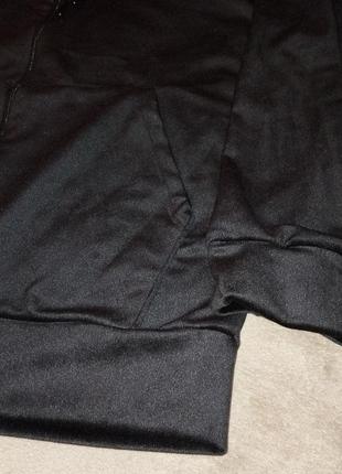 Женский черный велюровый костюм 42-522 фото