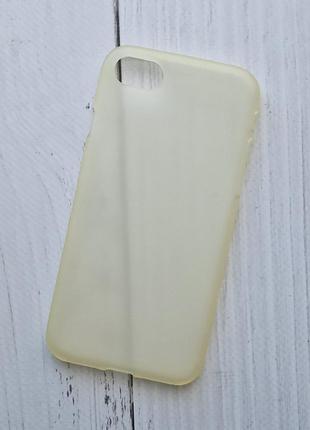 Чохол (накладка) apple iphone 7 / iphone 8 / apple iphone se020 для телефону силіконовий білий